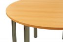 Ø 120 cm - Jídelní stůl, kruh (4 nohy)