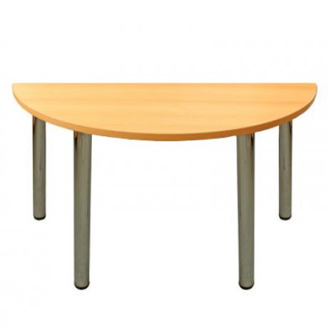 160 x 80 cm - Jídelní stůl, půlkruh