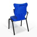 Žákovská ergonomická židle s přídavným stolkem - modrá