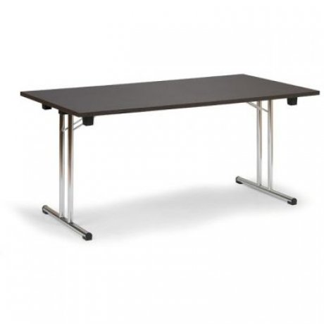 160 x 80 cm - Rozkládací konferenční stůl, deska wenge