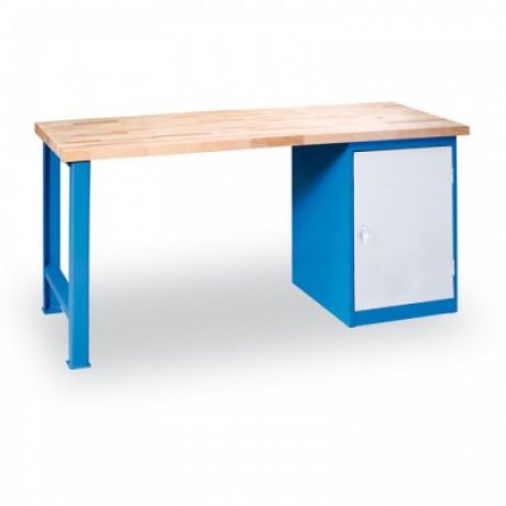 120 x 68,5 - dílenský stůl se skříňkou