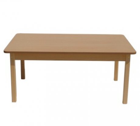 120 x 80 cm - Přírodní stůl obdélníkový TERA
