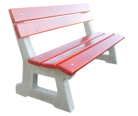 195 cm - Betonová lavička