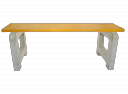 175 cm - Betonová lavička bez opěradla