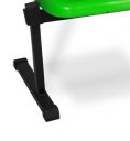 Dvoumístná lavice - výška sedáku 43 cm, zelená