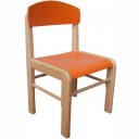 Dětská židlička ECOTERA - barevný sedák a podsedák